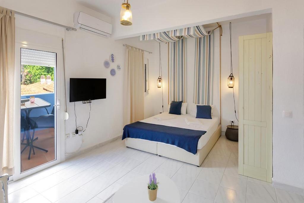Nikiti Seafront Blue Apartamento Exterior foto